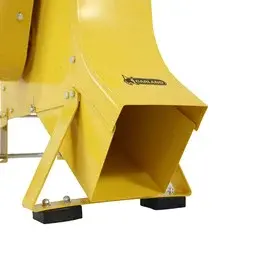 zona salida biotriturador garland chipper